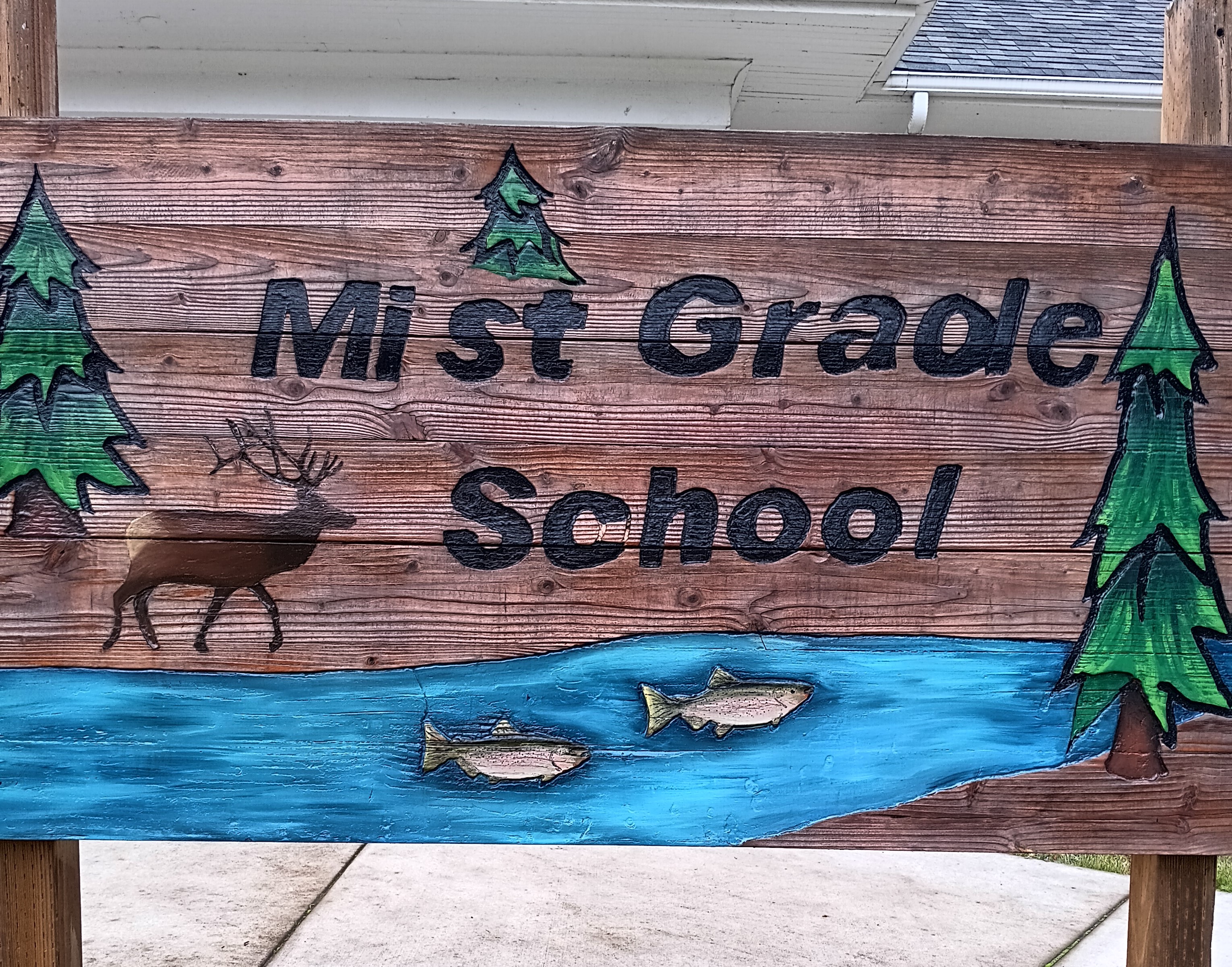 Mist, Oregon scenic view