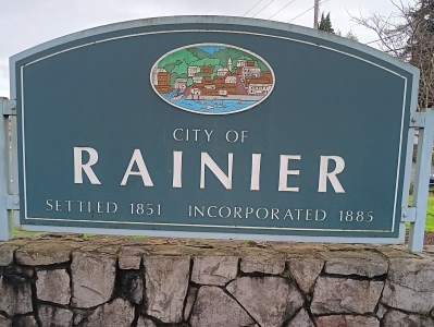 Rainier, Oregon community landscape